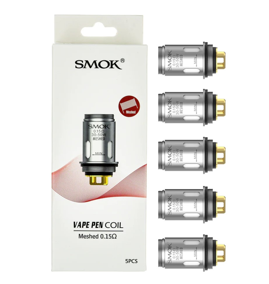 SMOK - Vape Pen Coil - Meshed - 0.15Ω
 - 5PCS 