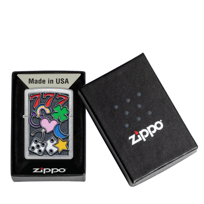 Zippo Lighter - All Luck Design