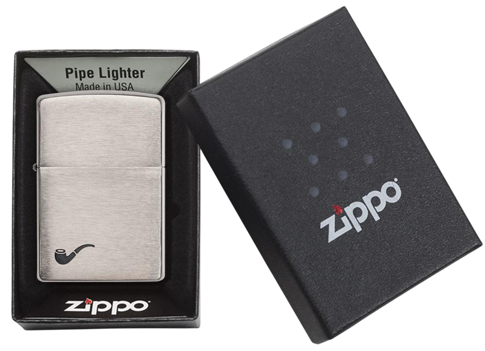 Zippo Lighter - BR Fin Pipe