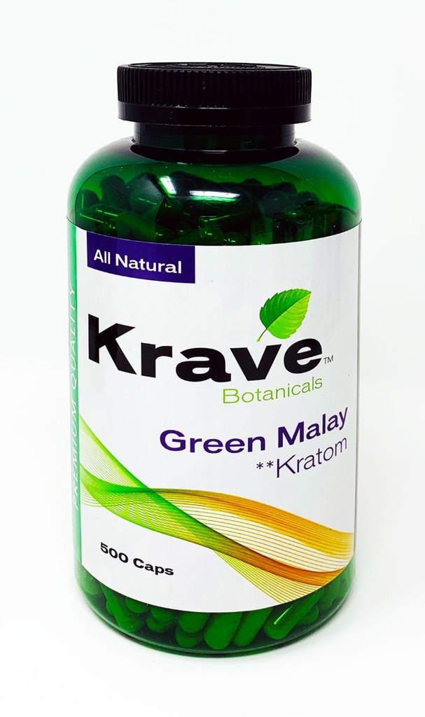 Krave - Green Malay - 500 Caps