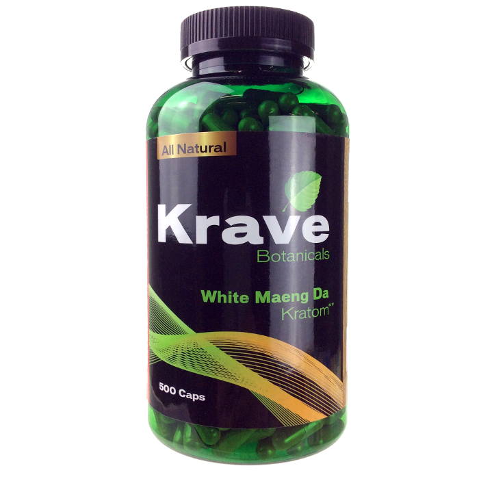 Krave - White Maeng Da  - 500 Caps