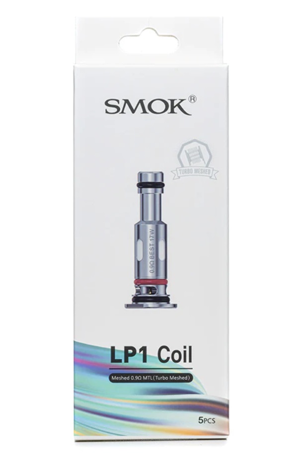 SMOK - LP1 Coil - Meshed - 0.9Ω MTL ( Turbo Meshed ) - 5PCS