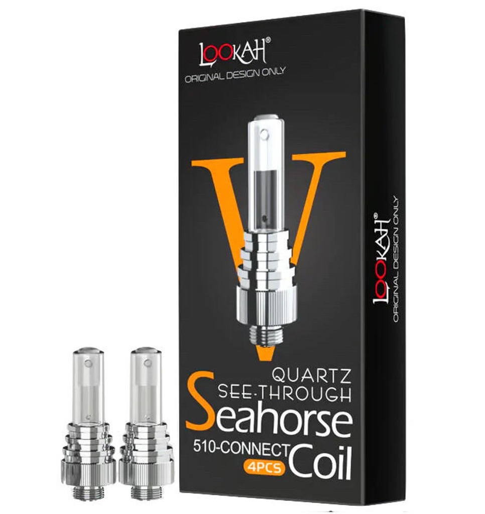 Lookah - Seahorse Quartz V - 510-Connect Coil - 4 Pcs