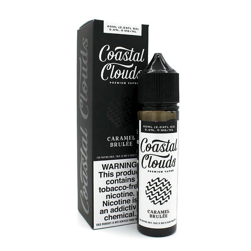 Coastal Clouds - Caramel Brulée - 60ml/0mg