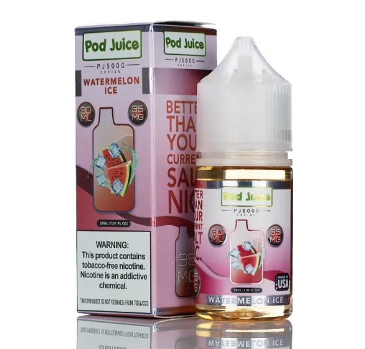 Pod Juice - PJ 5000 Series - Watermelon Ice - Salt Nicotine - 35mg/30ml