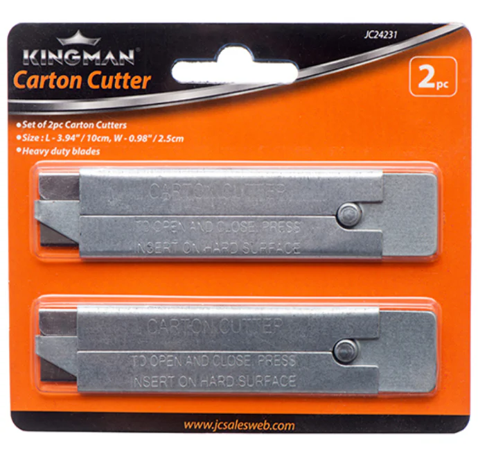 Kingman - Carton Cutter - 2pc 