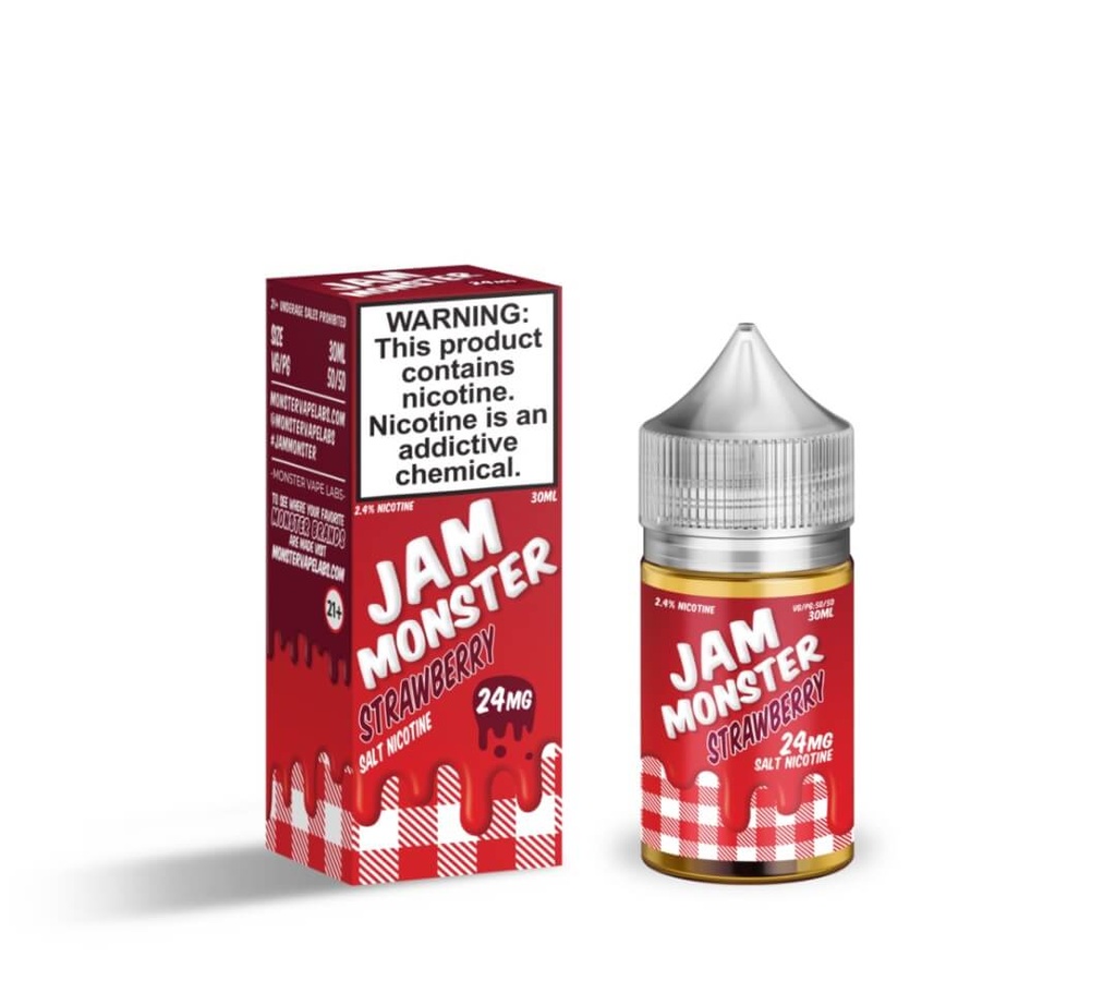 Jam Monster - Strawberry - 24mg/30ml 