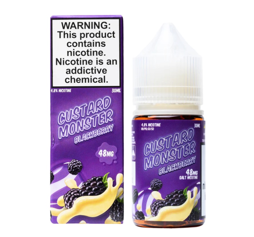 Custard Monster - Blackberry - 48mg/30ml