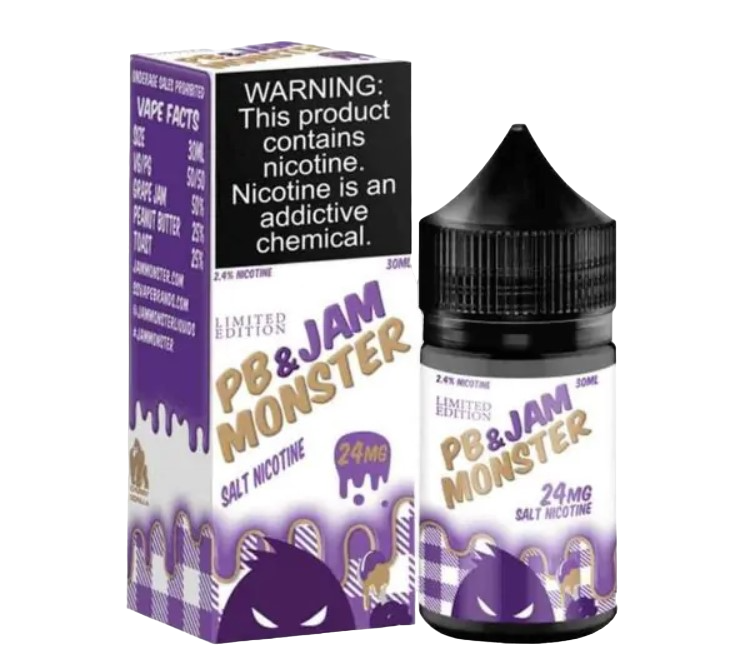 Jam Monster - PB & Grape - 24mg/30ml