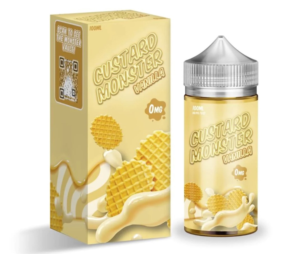 Custard Monster - Vanilla - 0mg/100ml 