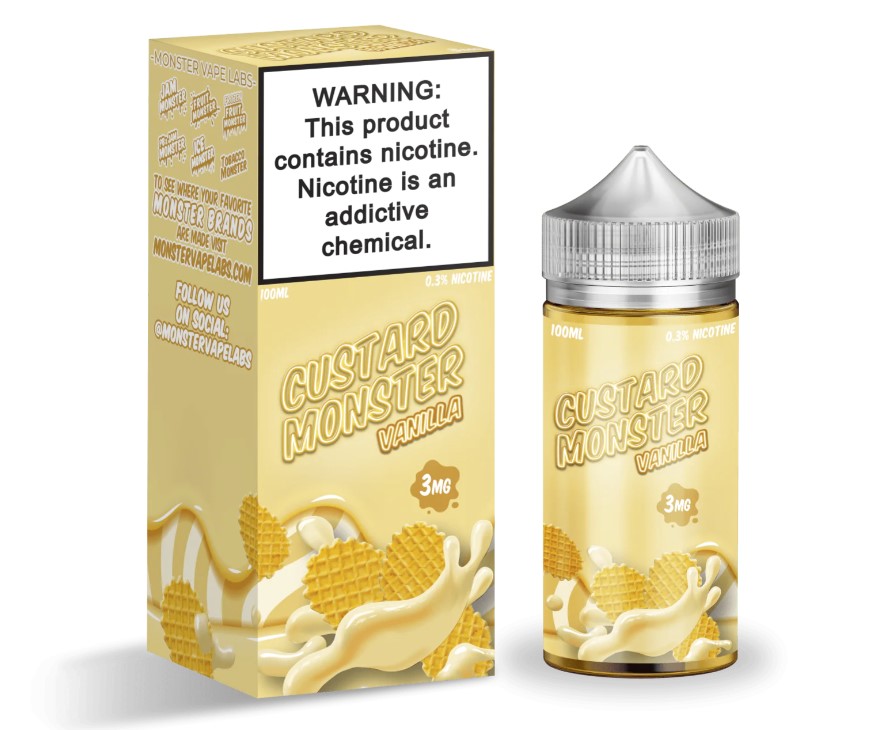 Custard Monster - Vanilla - 3mg/100ml 