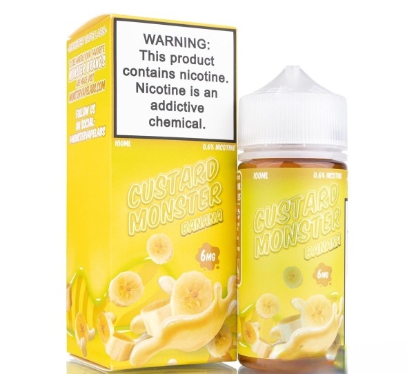 Custard Monster - Banana - 6mg/100ml