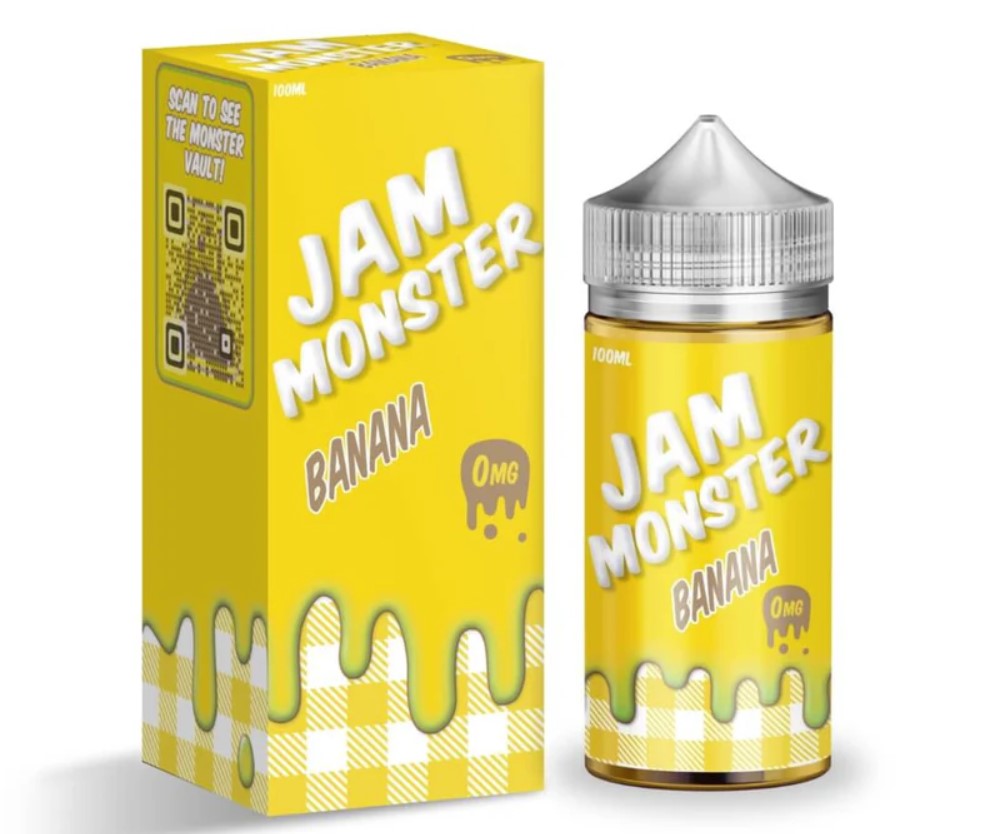 Jam Monster - Banana - 0mg/100ml