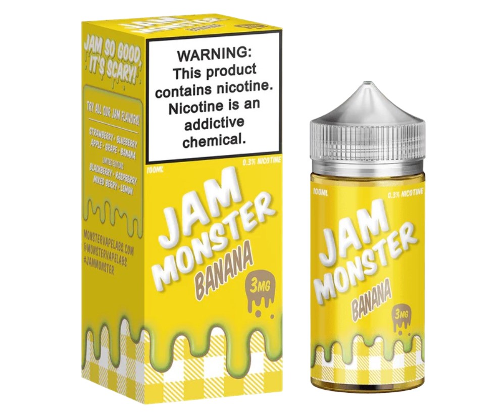 Jam Monster - Banana - 3mg/100ml