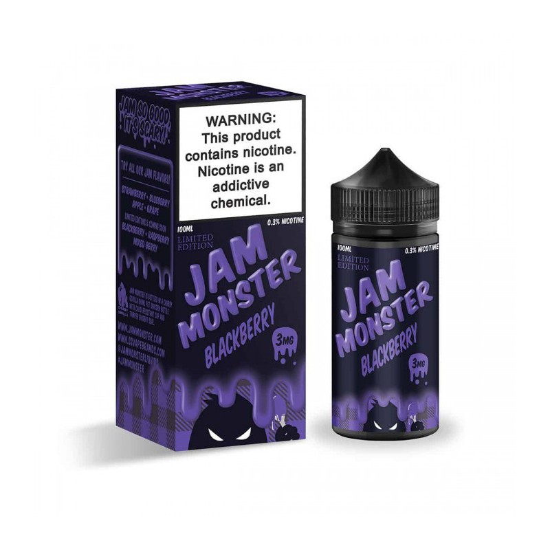 Jam Monster - Blackberry - 3mg/100ml