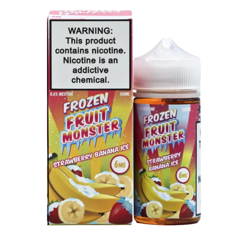 Frozen Fruit Monster - Strawberry Banana Ice - 6mg/100ml