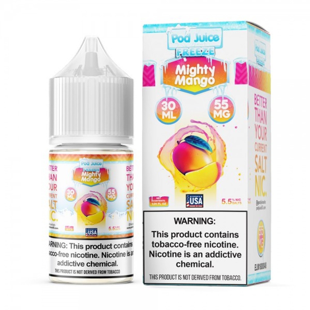 Pod Juice - Freeze - Mighty Mango - 55mg/30ml