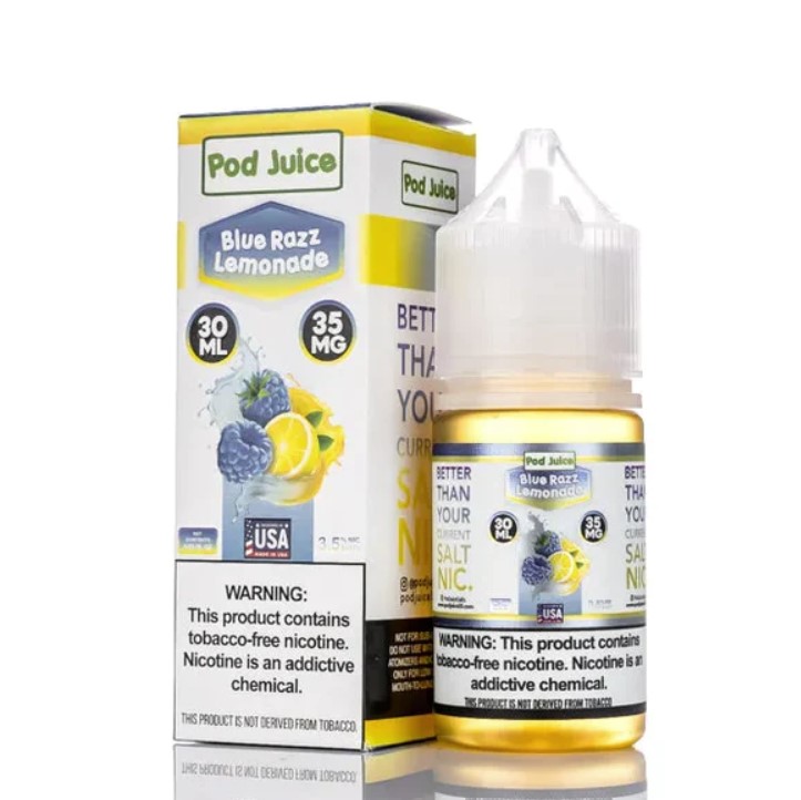 Pod Juice - Blue Razz Lemonade - 35mg/30ml 