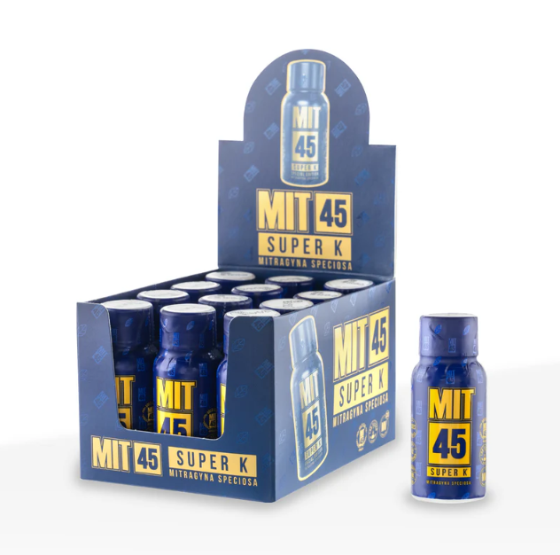 MIT 45 - Blue Super K - Kratom Extract Shots - 12CT