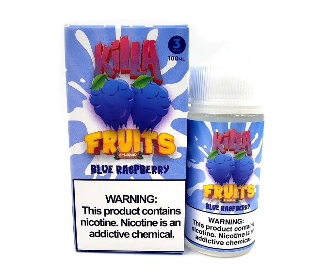 Killa Fruits - E-Liquid - Signature Edition - Blue Raspberry - 3mg/100ml