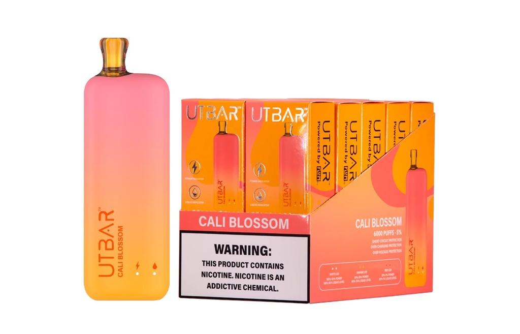 UT Bar - Cali Blossom - 6000 Puffs - 5%