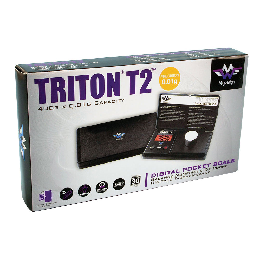 Triton T2 - 400G x 0.01G Capacity - Digital Pocket Scale 