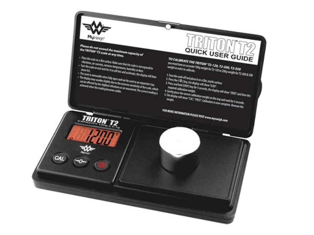 Triton T2 - 550G x 0.1G Capacity - Digital Pocket Scale