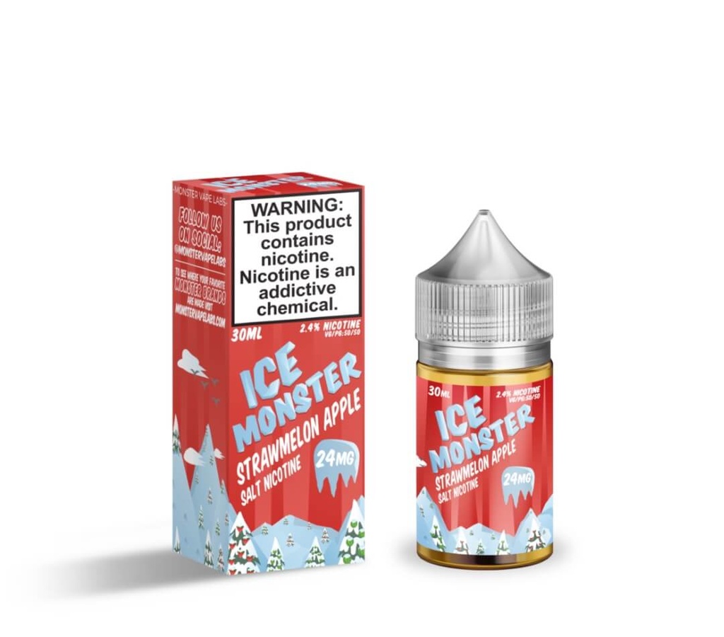 Ice Monster - Strawmelon Apple - 24mg/30ml