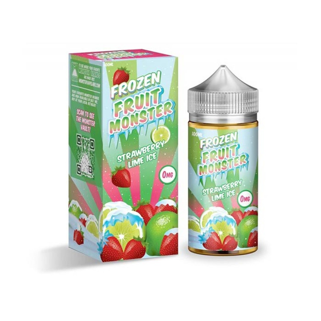 Frozen Fruit Monster - Strawberry Lime Ice - 0mg/100ml