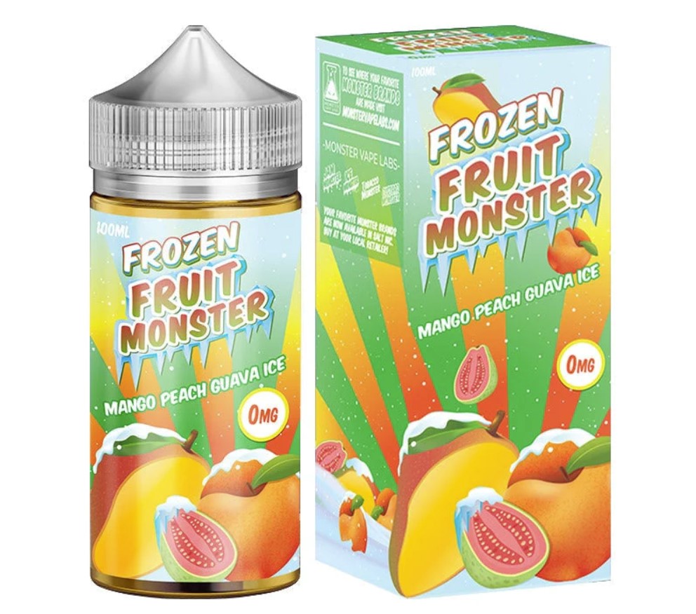 Frozen Fruit Monster - Mango Peach Guava Ice - 0mg/100ml