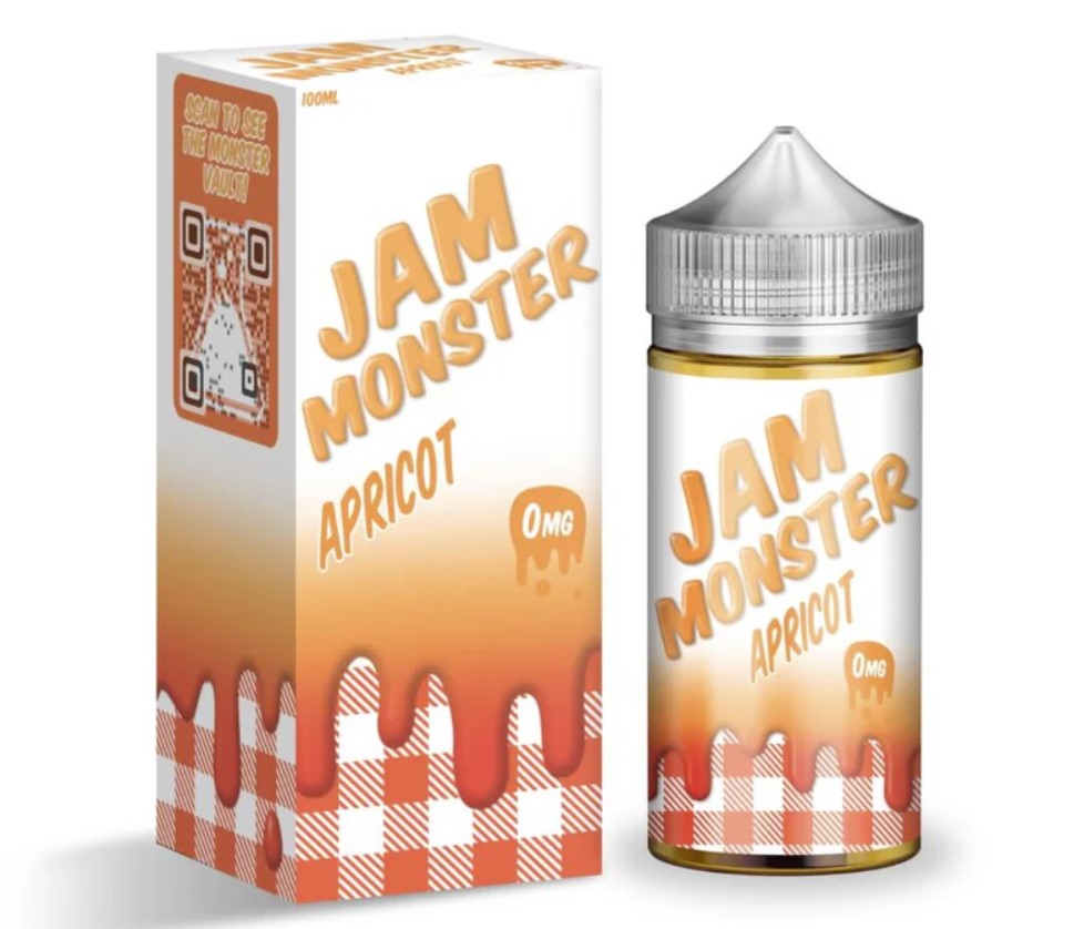 Jam Monster - Apricot - 0mg/100ml