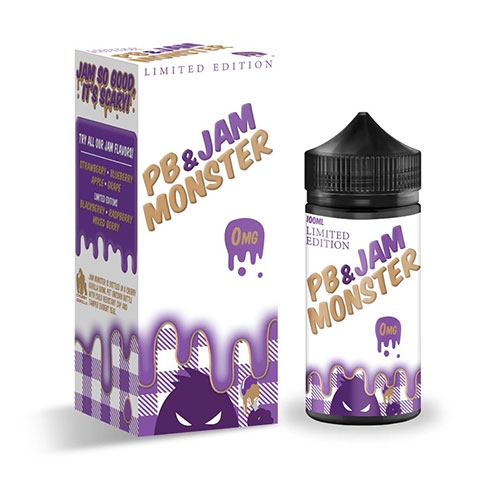 Jam Monster - PB & Jam - 0mg/100ml