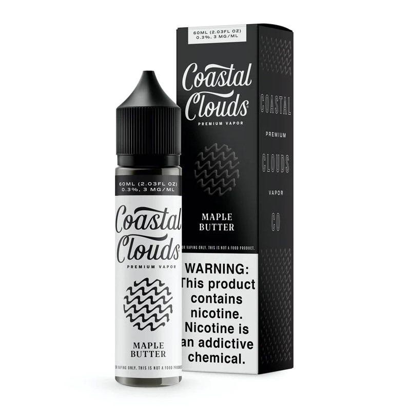 Coastal Clouds - Maple Butter - 60ml/3mg