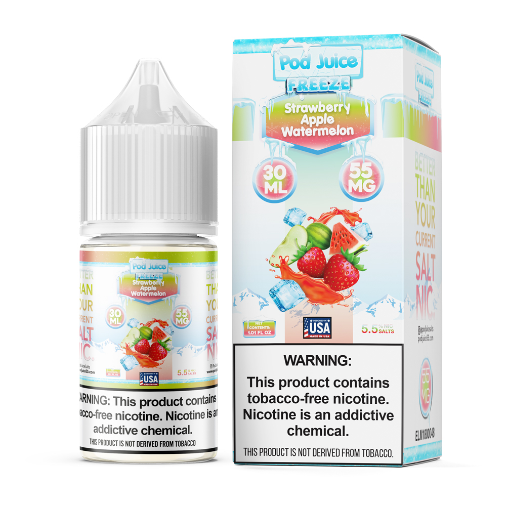 Pod Juice - Freeze - Strawberry Apple Watermelon - 35mg/30ml