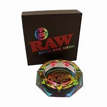 RAW - Rainbow Glass Ashtray 