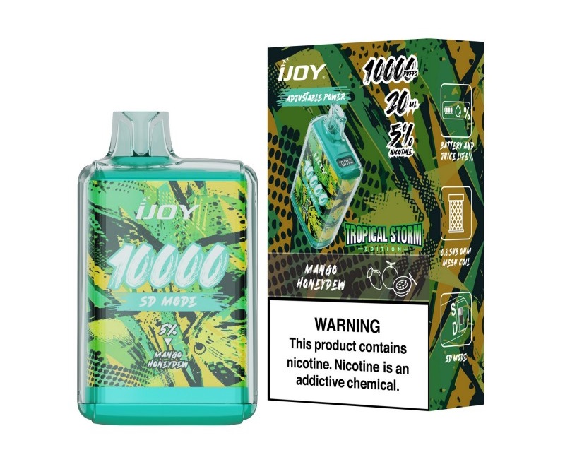 IJoy Bar - SD10000 - 5% - Tropical Storm Edition - Mango Honeydew 