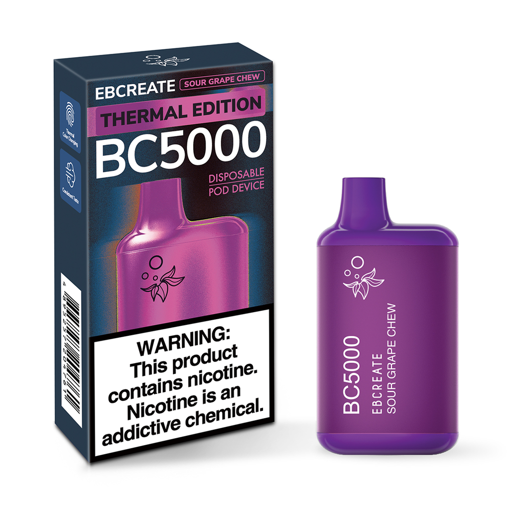 EB Create - BC5000 - Thermal Edition - Sour Grape Chew 