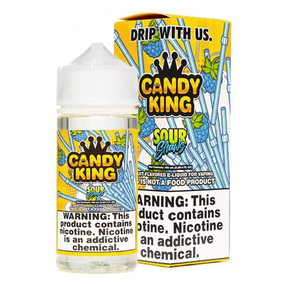 Candy King - E-Liquid - Sour Straws - 6mg/100ml