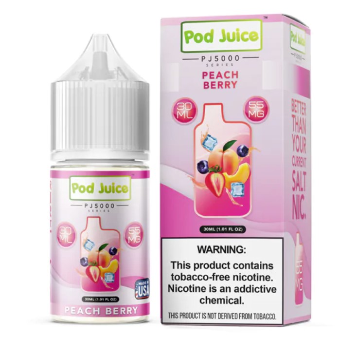 Pod Juice - Peach Berry - 55mg/30ml 