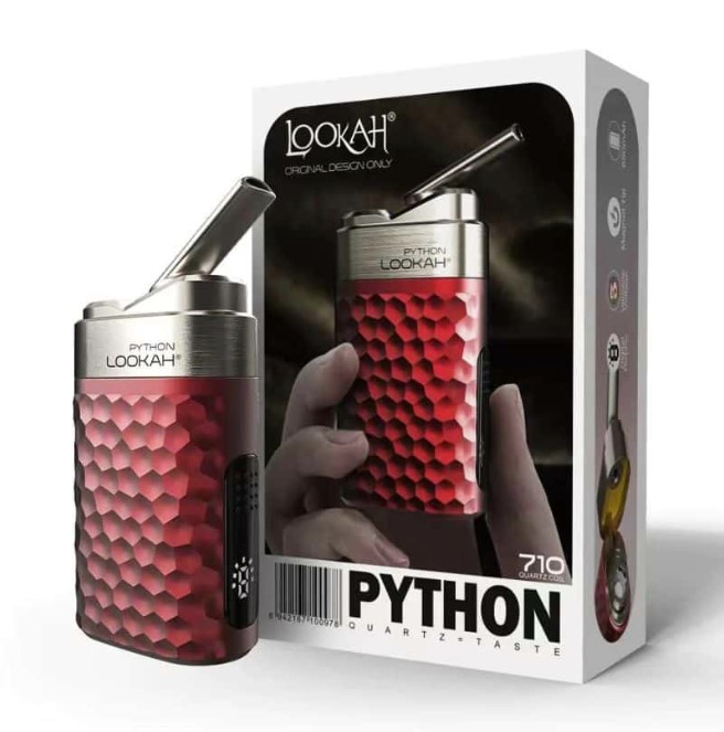 Lookah - Python Wax Vape - Red 