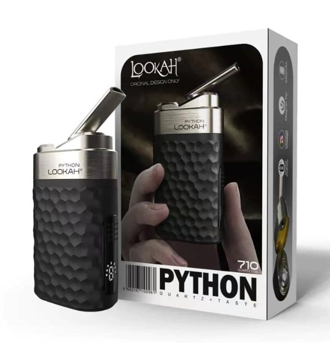 Lookah - Python Wax Vape - Black 