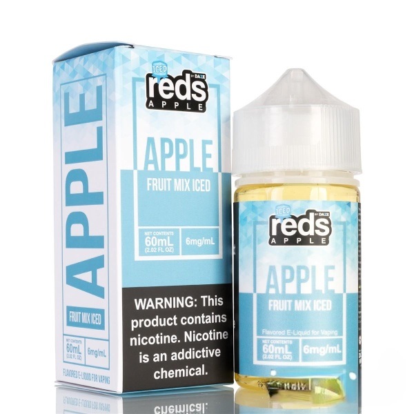 Daze - Apple - Fruit Mixed Iced - 60mL/6mg