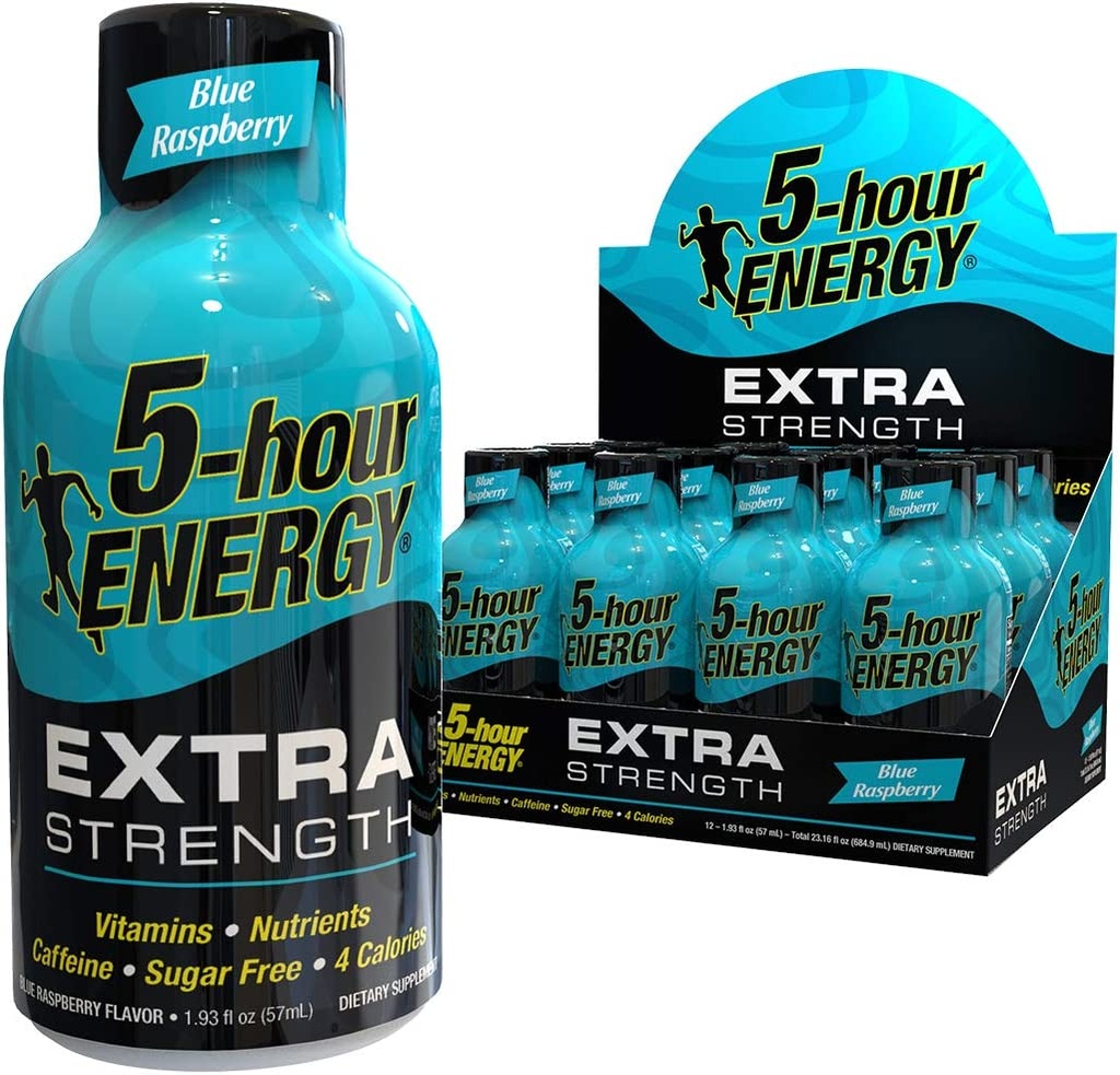 5-Hour Energy - Extra Strength - Bluberry Raspberry 