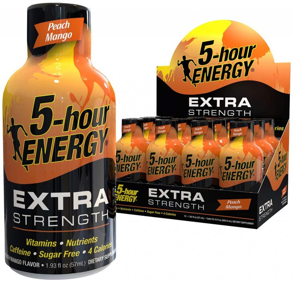 5-Hour Energy - Extra Strength - Strawberry Peach Mango 