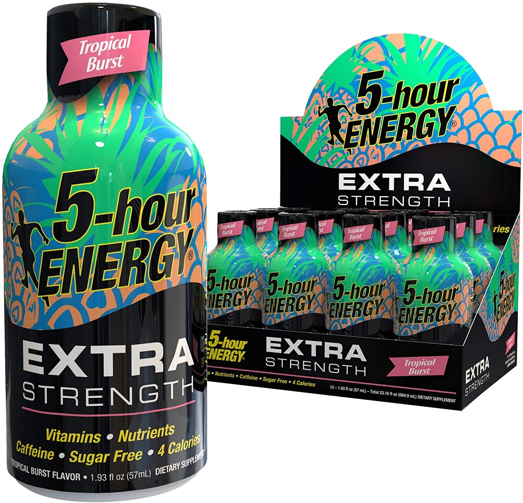 5-Hour Energy - Extra Strength - Tropical Burst