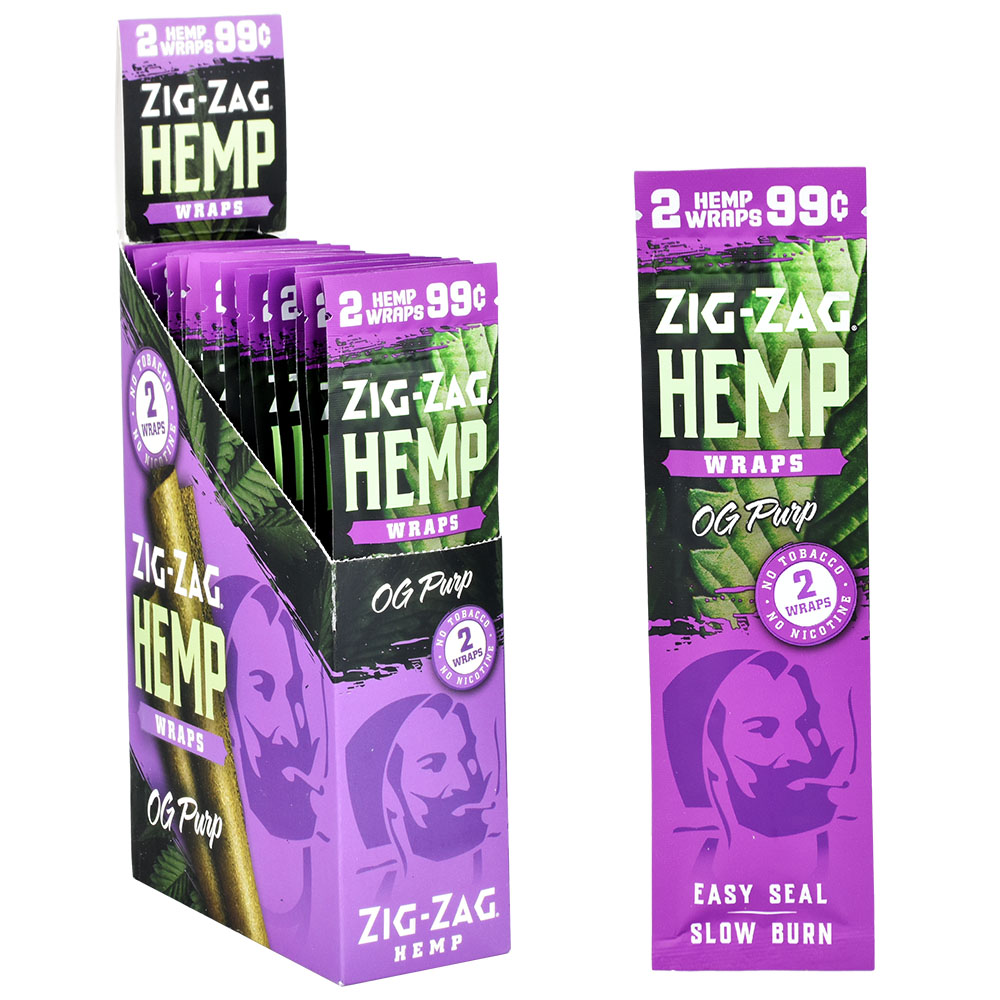 Zig-Zag - Hemp Wraps  - OG Purp