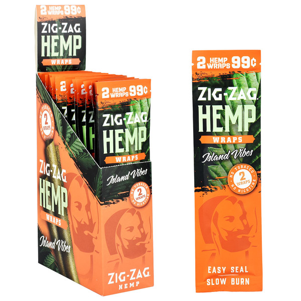 Zig-Zag - Hemp Wraps  - Island Vibes