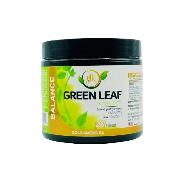 Green Leaf Kratom - Balance - Gold Maeng Da - 200g Powder