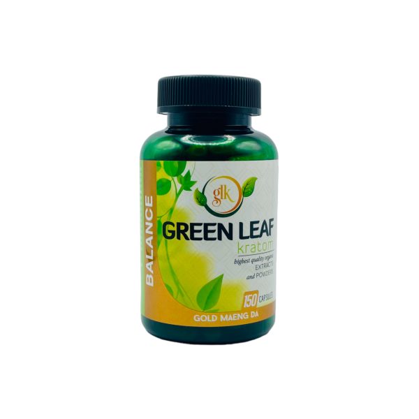 Green Leaf Kratom - Balance - Gold Maeng Da - 150 Caps