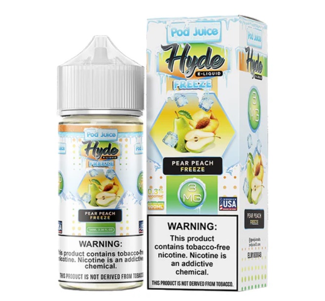 Pod Juice x Hyde - Freeze - Pear Peach Freeze - 6mg/100ml